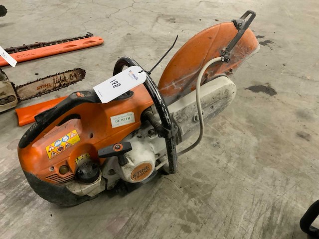Stihl ts 500i doorslijpmachine - afbeelding 3 van  5