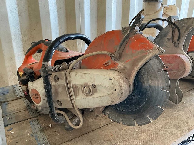 Stihl ts410 stenenzaag - afbeelding 2 van  4