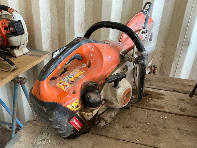 Stihl ts410 stenenzaag - afbeelding 3 van  4