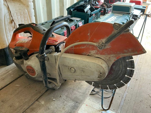 Stihl ts420 stenenzaag - afbeelding 2 van  4