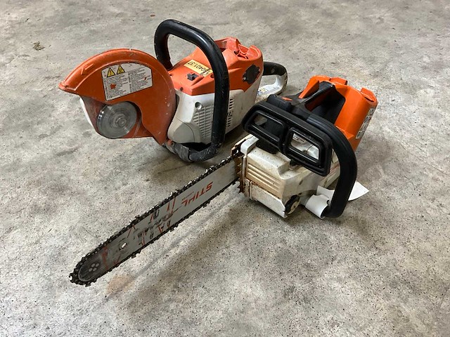 Stihl tsa230 en msa220 doorslijpmachine en kettingzaag - afbeelding 1 van  8