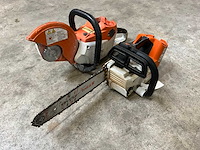 Stihl tsa230 en msa220 doorslijpmachine en kettingzaag - afbeelding 1 van  8