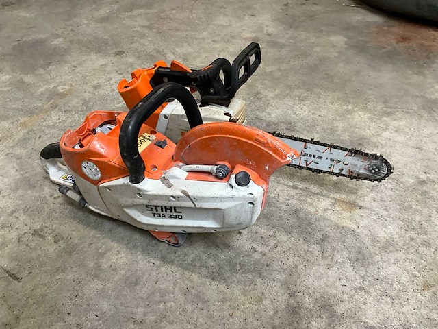 Stihl tsa230 en msa220 doorslijpmachine en kettingzaag - afbeelding 5 van  8