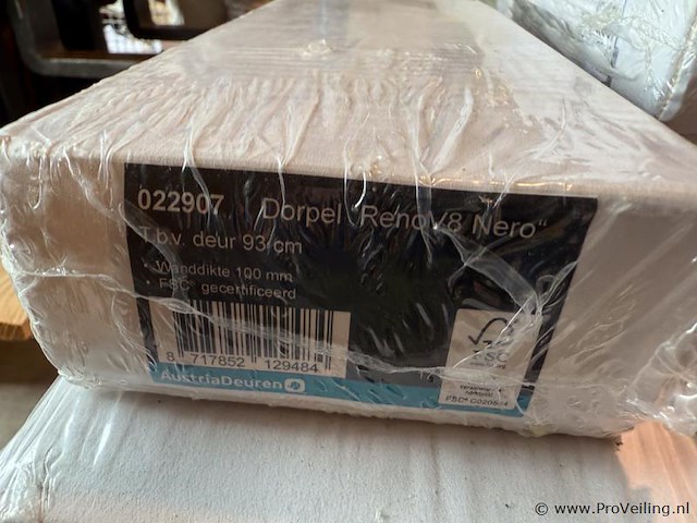 Stijlenset met bovenlicht - afbeelding 2 van  2