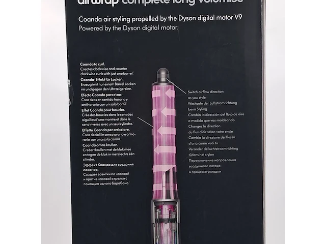 Stijltang, dyson, airwrap complete long volumise - afbeelding 10 van  10