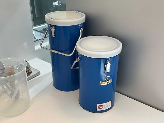 Stikstof container (2x) - afbeelding 1 van  1
