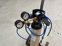 Stikstof fles met flessenwagen - afbeelding 4 van  5