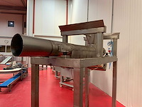 Stiletto triltechniek rvs transportgoot machine - afbeelding 5 van  12