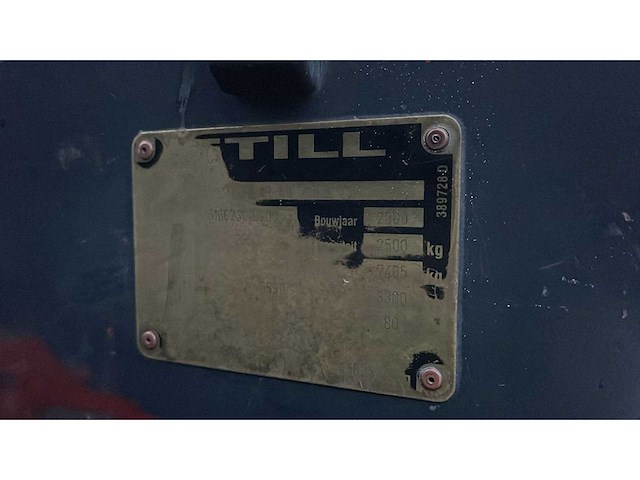 Still - 2000 - r60-25 - vorkheftruck - afbeelding 7 van  9