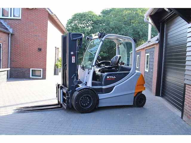 Still - 2010 - rx60-40 - 4.33m triplex, vorkversteller, free-lift, side-shift - accu van 2018 - vorkheftruck - afbeelding 1 van  17