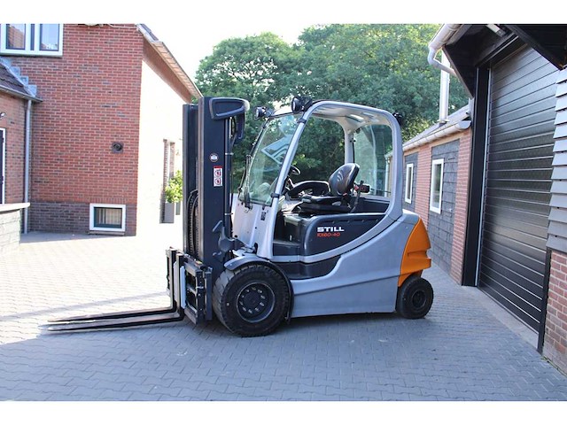 Still - 2010 - rx60-40 - 4.33m triplex, vorkversteller, free-lift, side-shift - accu van 2018 - vorkheftruck - afbeelding 1 van  17