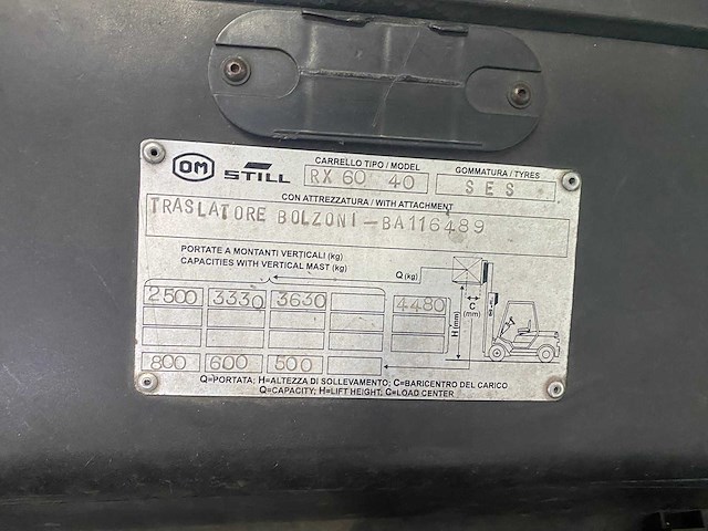 Still - 2011 - rx60-40 - vorkheftruck - afbeelding 4 van  12