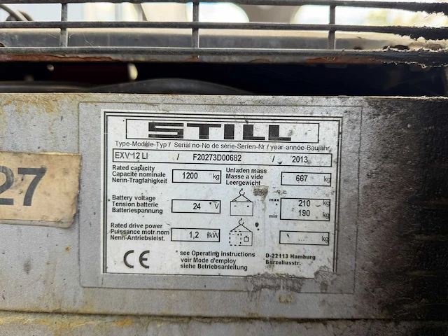 Still - 2013 - exv 12 li - stapelaar - afbeelding 2 van  5