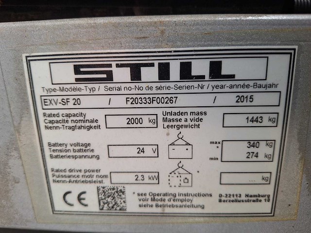 Still - 2015 - exv-sf20 - stapelaar - afbeelding 3 van  12