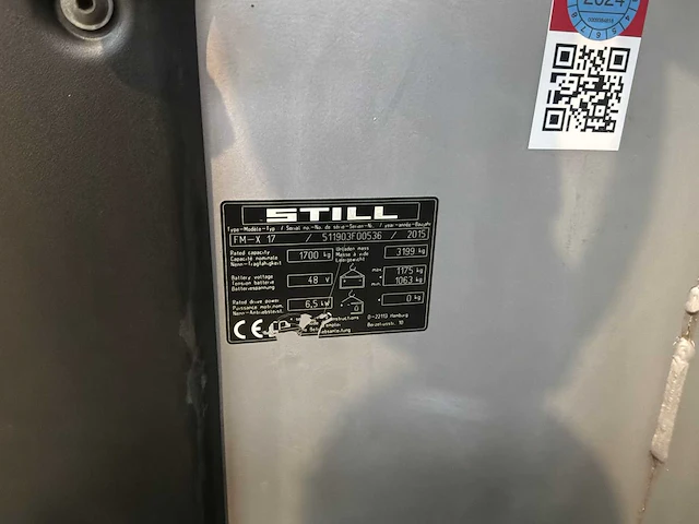 Still - 2015 - fm-x17 - reach truck - afbeelding 2 van  12