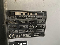 Still - 2017 - fm-x10 - reach truck triplex - free-lift - afbeelding 3 van  15