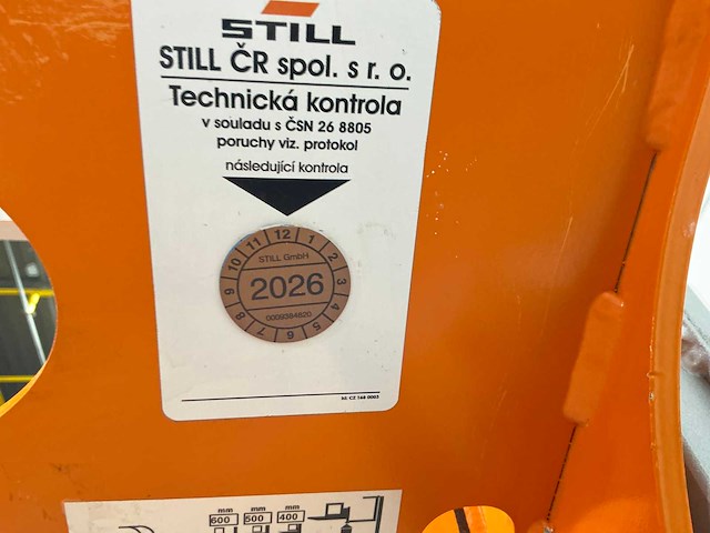 Still - 2018 - ek-x10 - orderpicker - afbeelding 10 van  10