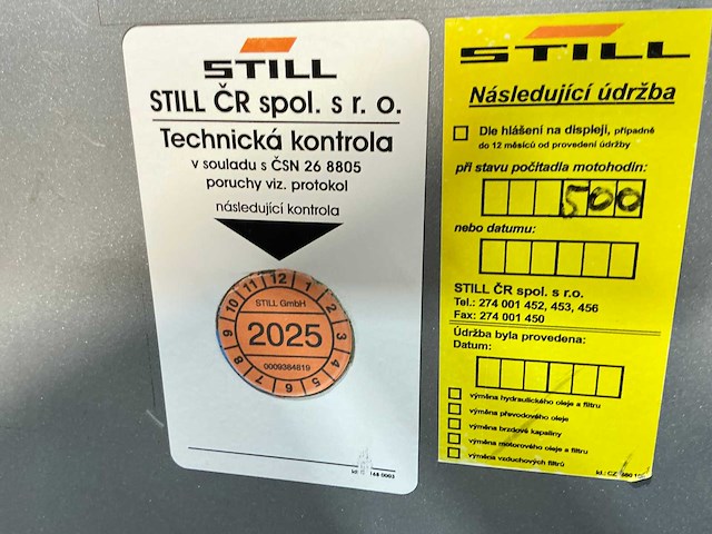 Still - 2018 - exu-s24 - elektrische palletwagen - afbeelding 17 van  18