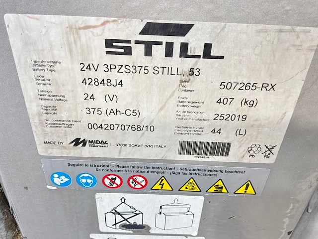 Still - 2018 - ltx50 - industriële trekker - afbeelding 1 van  12