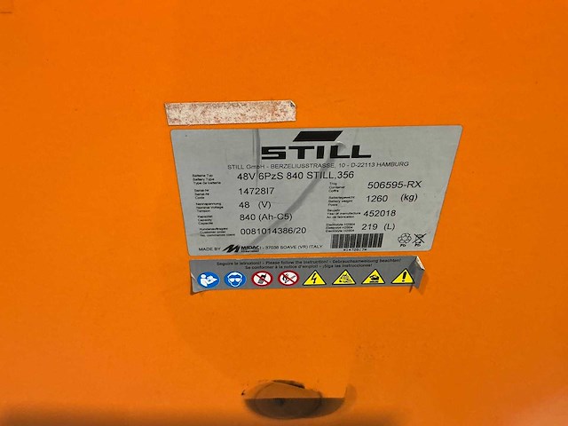 Still - 2018 - mx-x - orderpicker - afbeelding 17 van  20