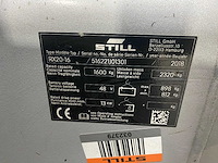 Still - 2018 - rx20-16 - vorkheftruck triplex - free-lift - afbeelding 3 van  14