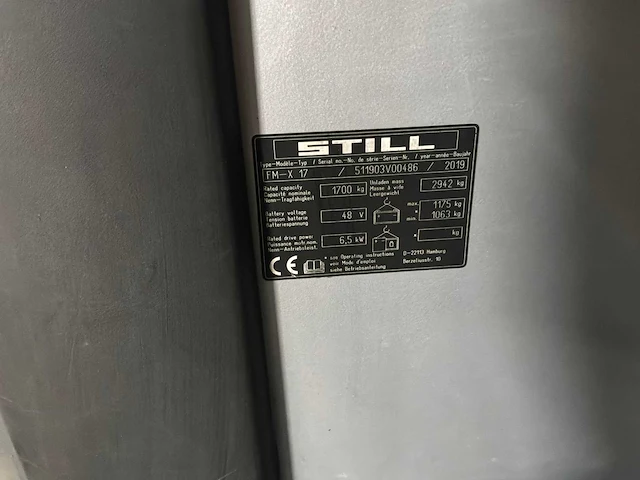 Still - 2019 - fm-x17 - reach truck - afbeelding 12 van  12