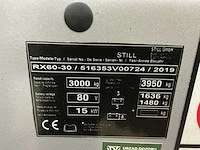 Still - 2019 - rx60-30 - vorkheftruck - afbeelding 2 van  18