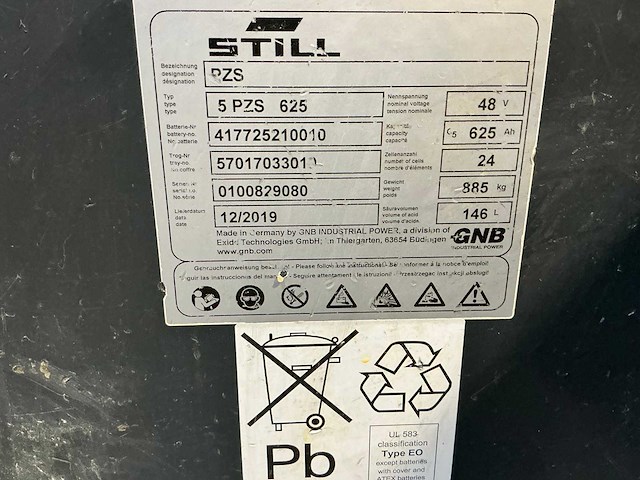 Still - 2021 - rx20-16c - vorkheftruck - afbeelding 11 van  19