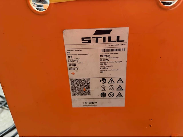 Still - 2022 - pb - heftruck accu (2x) - afbeelding 3 van  3