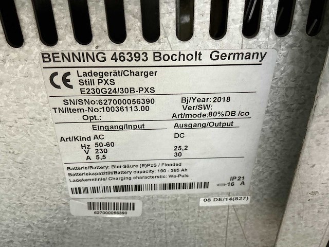 Still - 24v 30a - battery chargers - 2018 - afbeelding 2 van  2