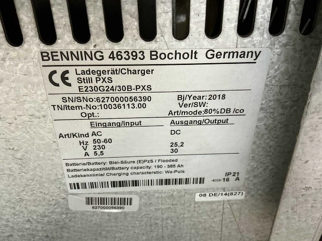 Still - 24v 30a - battery chargers - 2018 - afbeelding 2 van  2