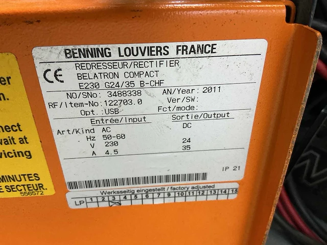 Still - 24v 35a - battery chargers - 2011 - afbeelding 2 van  2