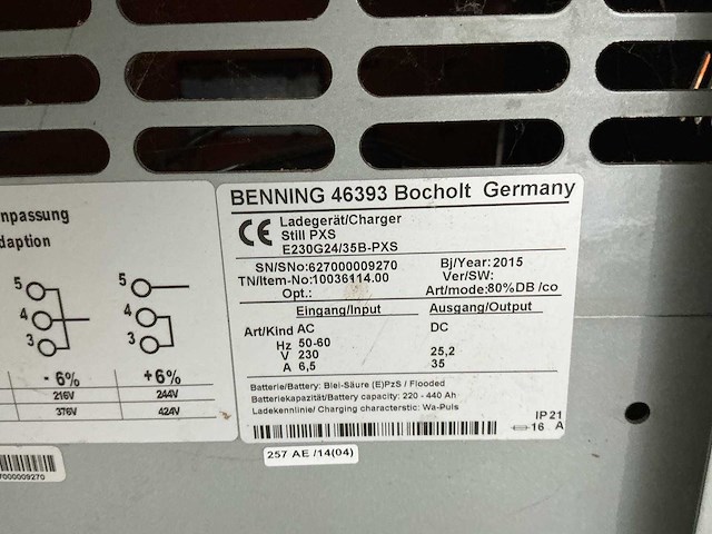 Still - 24v 35a - battery chargers - 2015 - afbeelding 2 van  2