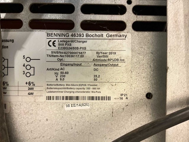 Still - 24v 50a - battery chargers - 2019 - afbeelding 1 van  1