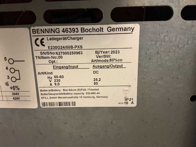 Still - 24v 50a - battery chargers - 2023 - afbeelding 1 van  1