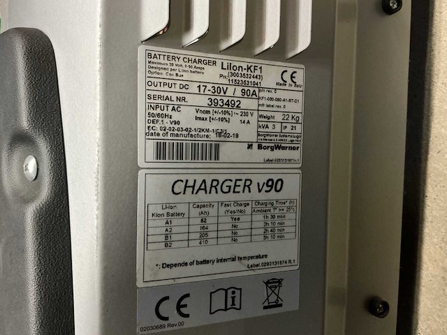 Still - 30v 90a li-ion - battery chargers - 2019 - afbeelding 2 van  2