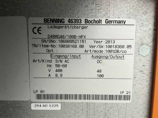 Still - 48v 100a - battery chargers - 1013 - afbeelding 3 van  3