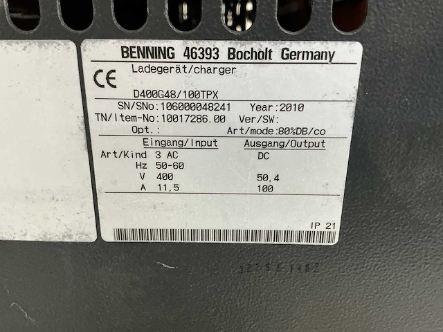 Still - 48v 100a - battery chargers - 2010 - afbeelding 2 van  2