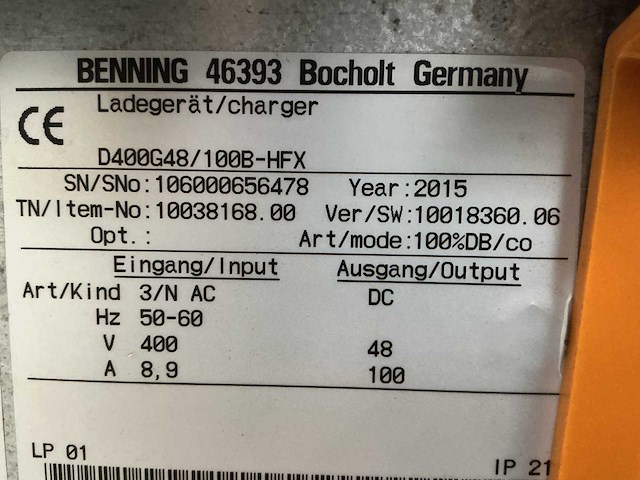 Still - 48v 100a - battery chargers - 2015 - afbeelding 3 van  3