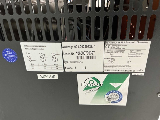 Still - 48v 100a - battery chargers - 2016 - afbeelding 1 van  1