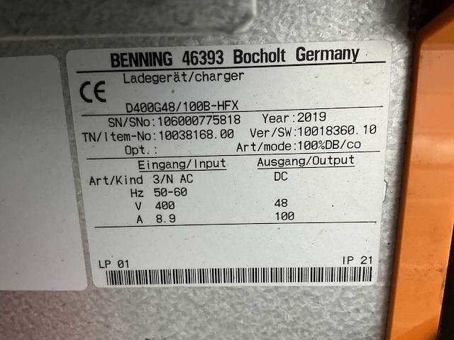 Still - 48v 100a - battery chargers - 2019 - afbeelding 2 van  3