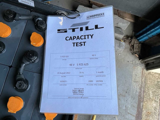 Still - 48v 5 pzs 625ah - battery chargers - 2015 - afbeelding 3 van  4