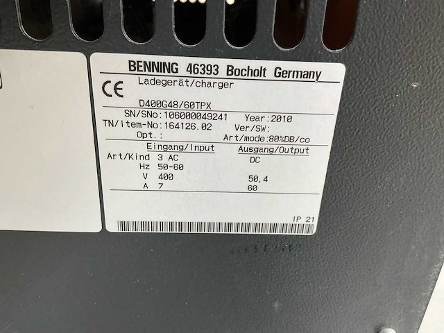 Still - 48v 60a - battery chargers - 2010 - afbeelding 3 van  3