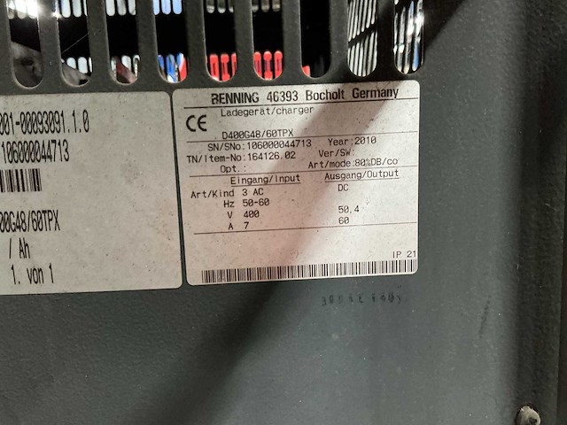 Still - 48v 70a - battery chargers - 2010 - afbeelding 2 van  3