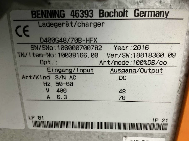 Still - 48v 70a - battery chargers - 2016 - afbeelding 3 van  3