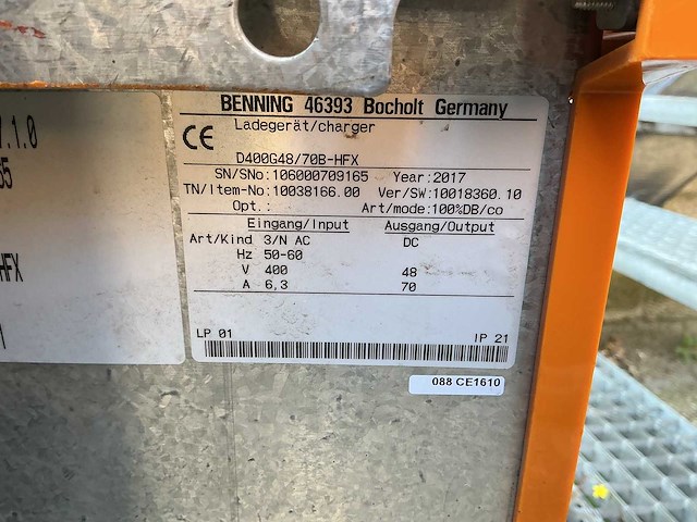 Still - 48v 70a - battery chargers - 2017 - afbeelding 2 van  2