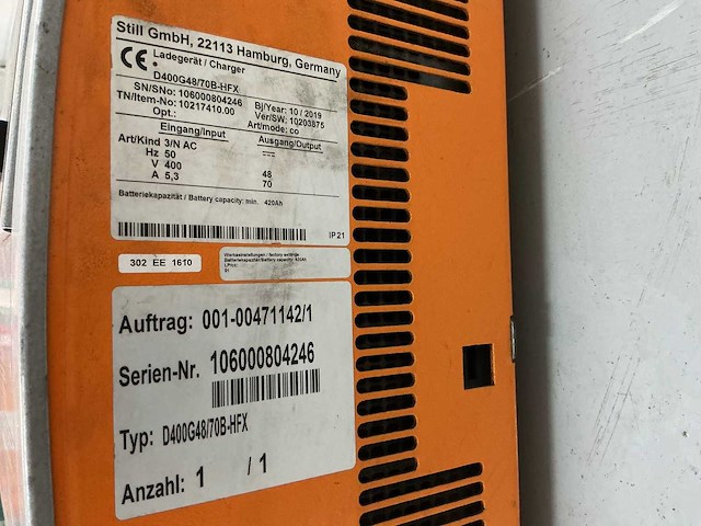Still - 48v 70a - battery chargers - 2019 - afbeelding 2 van  3