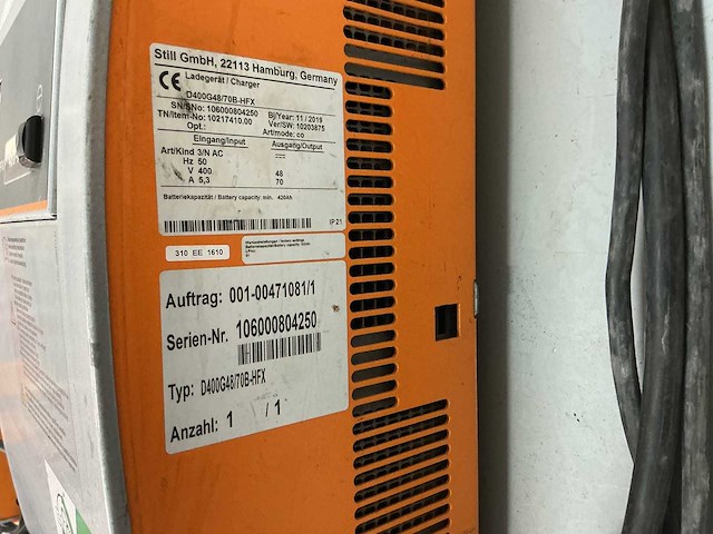 Still - 48v 70a - battery chargers - 2019 - afbeelding 2 van  3