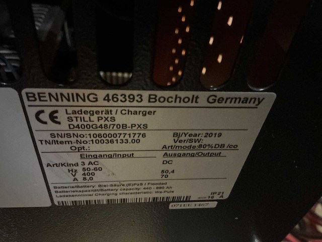 Still - 48v 70a - battery chargers - 2019 - afbeelding 2 van  2