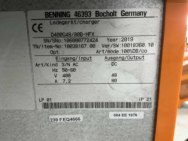 Still - 48v 80a - battery chargers - 2019 - afbeelding 2 van  3
